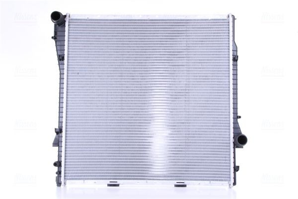 NISSENS 60787A Engine radiator Aluminium, 590 x 589 x 40 mm, Brazed cooling fins