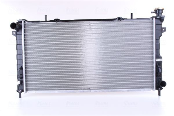 NISSENS 61005 Engine radiator Aluminium, 770 x 396 x 26 mm, without gasket/seal, without expansion tank, without frame, Brazed cooling fins