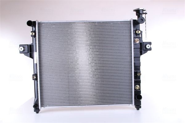 NISSENS 61010 Engine radiator Aluminium, 596 x 554 x 26 mm, Brazed cooling fins