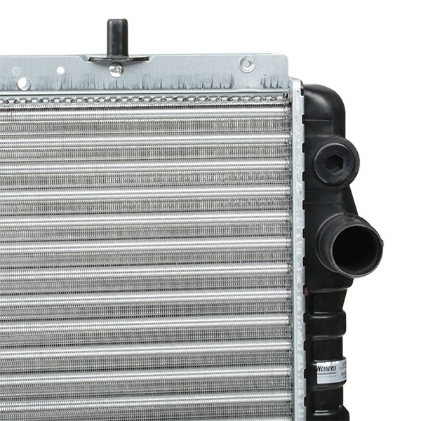 61390 Radiator 61390 NISSENS Aluminium, 790 x 398 x 34 mm, with frame, Mechanically jointed cooling fins