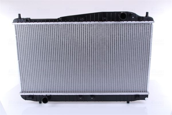 NISSENS 61638 Engine radiator Aluminium, 375 x 698 x 16 mm, with gaskets/seals, without expansion tank, without frame, Brazed cooling fins