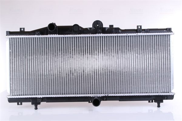 NISSENS 61671 Engine radiator Aluminium, 269 x 748 x 26 mm, with gaskets/seals, without expansion tank, without frame, Brazed cooling fins