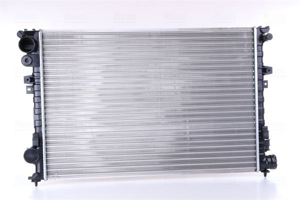 NISSENS Aluminium, 670 x 452 x 23 mm, with gaskets/seals, without expansion tank, without frame, Mechanically jointed cooling fins Radiator 61875A buy