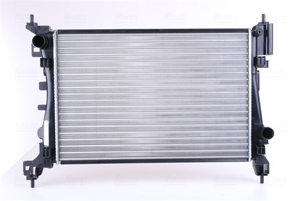 NISSENS 61917 Engine radiator Aluminium, 540 x 378 x 23 mm, with gaskets/seals, without expansion tank, without frame, Mechanically jointed cooling fins