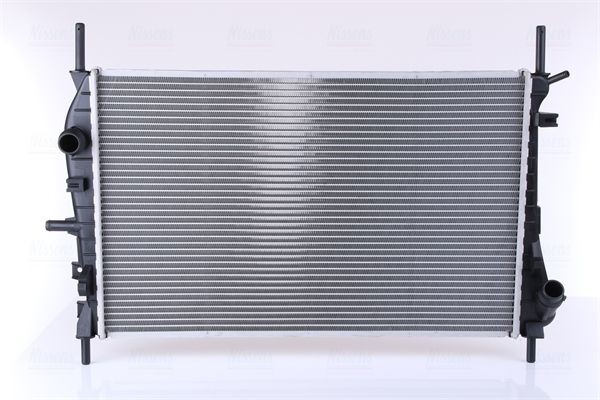 NISSENS 62023A Engine radiator Aluminium, 621 x 396 x 32 mm, with gaskets/seals, without expansion tank, without frame, Mechanically jointed cooling fins
