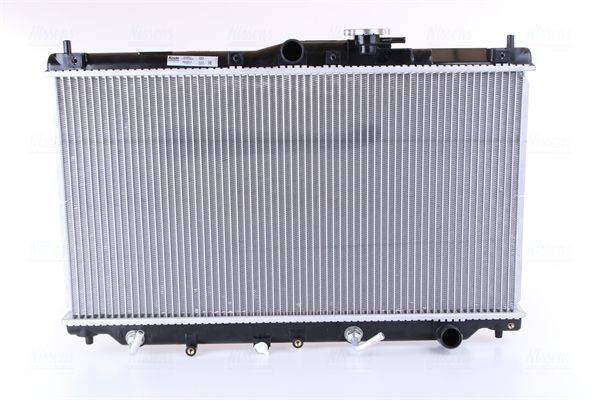 NISSENS 622831 Engine radiator Aluminium, 350 x 664 x 26 mm, without gasket/seal, without expansion tank, without frame, Brazed cooling fins