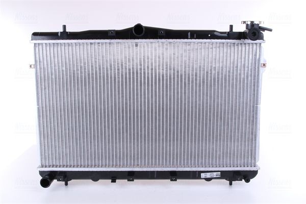 NISSENS 62298 Engine radiator Aluminium, 375 x 664 x 16 mm, without gasket/seal, without expansion tank, without frame, Brazed cooling fins