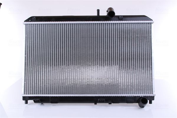 NISSENS 62458 Engine radiator Aluminium, 360 x 648 x 26 mm, with gaskets/seals, without expansion tank, without frame, Brazed cooling fins