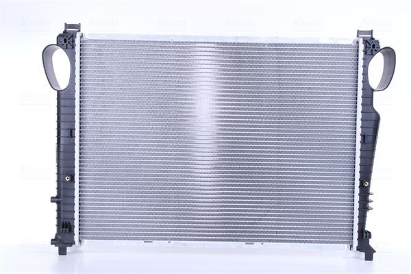 NISSENS 62547A Engine radiator Aluminium, 641 x 469 x 40 mm, with oil cooler, Brazed cooling fins