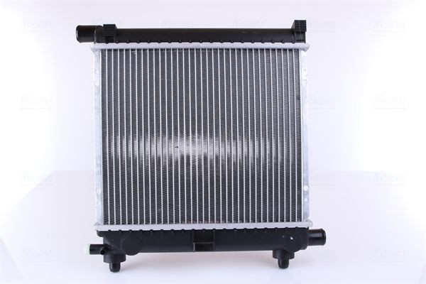 NISSENS 62551 Engine radiator Aluminium, 295 x 338 x 40 mm, with gaskets/seals, without expansion tank, without frame, Brazed cooling fins