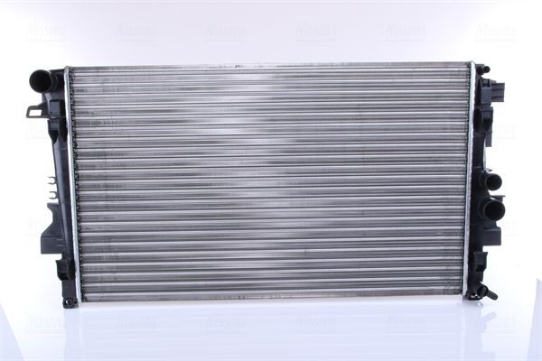 NISSENS 62572 Engine radiator Aluminium, 680 x 415 x 23 mm, without gasket/seal, without expansion tank, without frame, Mechanically jointed cooling fins