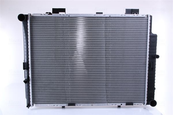 NISSENS 62598A Engine radiator Aluminium, 640 x 489 x 40 mm, Brazed cooling fins