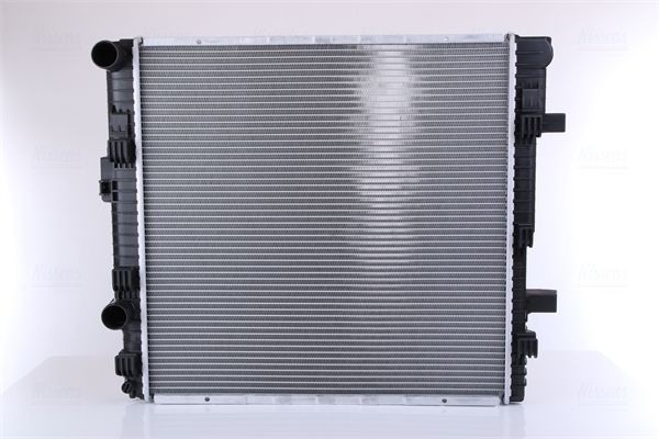 NISSENS 62629A Engine radiator Aluminium, 570 x 559 x 40 mm, without frame, Brazed cooling fins