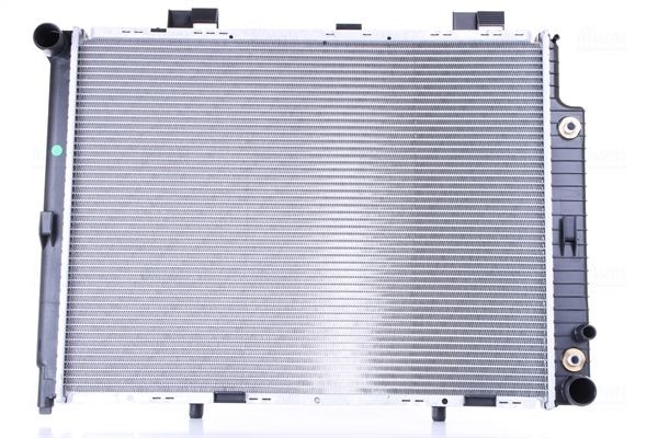 NISSENS 62691A Engine radiator Aluminium, 640 x 489 x 32 mm, with oil cooler, Brazed cooling fins