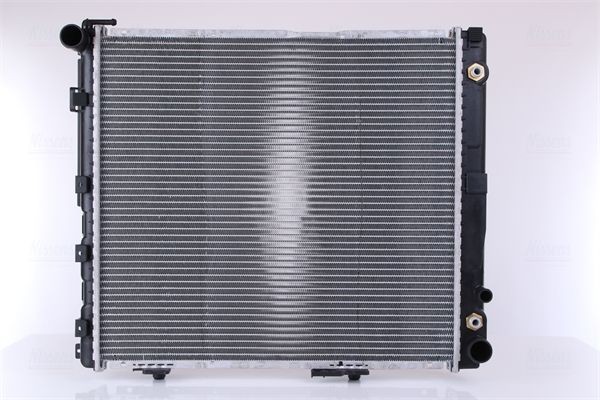 NISSENS 62699A Engine radiator Aluminium, 532 x 490 x 40 mm, with oil cooler, Brazed cooling fins