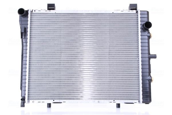 NISSENS 62712A Engine radiator Aluminium, 520 x 419 x 32 mm, with oil cooler, Brazed cooling fins