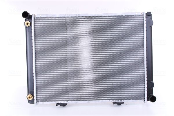 NISSENS 62734A Engine radiator Aluminium, 574 x 449 x 32 mm, with oil cooler, Brazed cooling fins