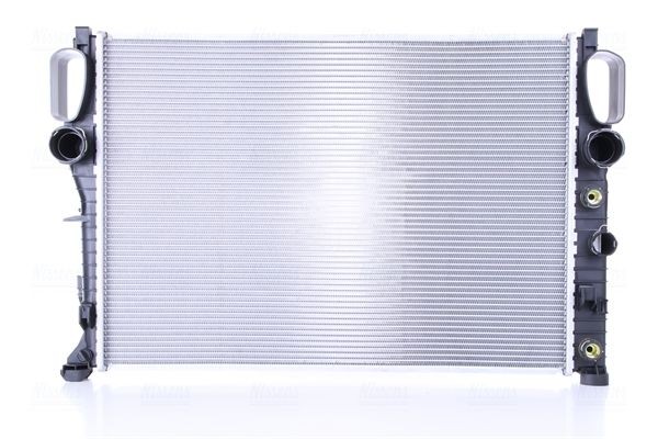 NISSENS 62792A Engine radiator Aluminium, 640 x 454 x 22 mm, with oil cooler, Brazed cooling fins