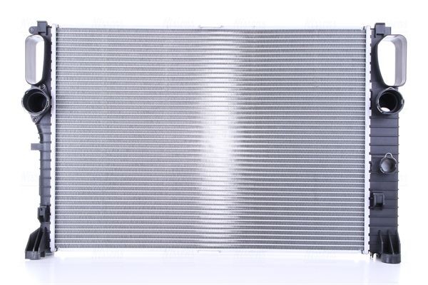 NISSENS 62796A Engine radiator Aluminium, 640 x 459 x 40 mm, with oil cooler, Brazed cooling fins