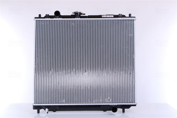 NISSENS 62801 Engine radiator Aluminium, 500 x 609 x 32 mm, Brazed cooling fins