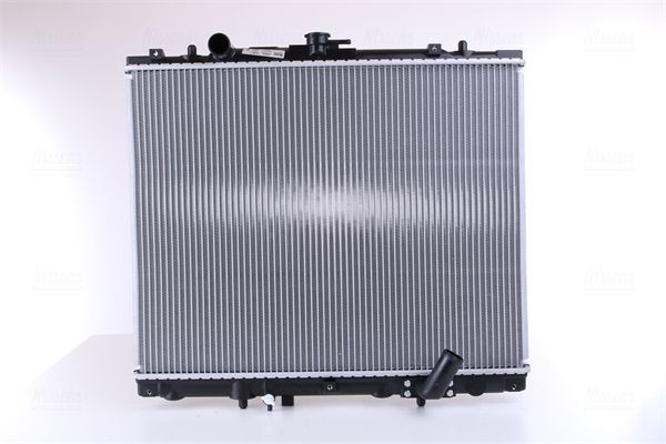 NISSENS 62895A Engine radiator Aluminium, 498 x 639 x 32 mm, without frame, Brazed cooling fins