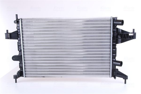 NISSENS 63007 Engine radiator Aluminium, 539 x 378 x 23 mm, with gaskets/seals, without expansion tank, without frame, Mechanically jointed cooling fins