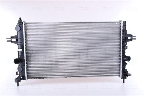 NISSENS Aluminium, 600 x 359 x 23 mm, without gasket/seal, without expansion tank, without frame, Mechanically jointed cooling fins Radiator 63028A buy