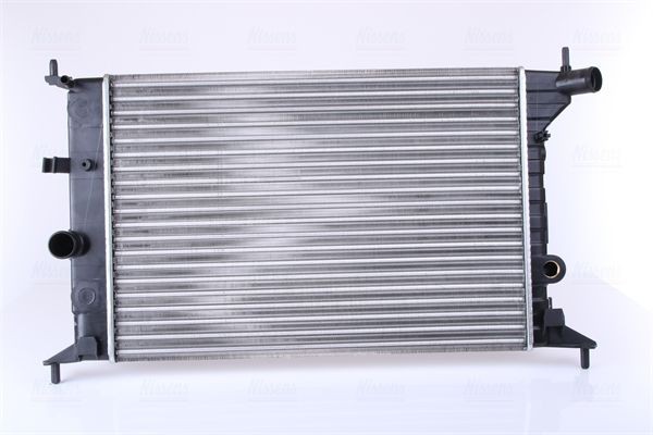 NISSENS 630681 Engine radiator Aluminium, 540 x 378 x 23 mm, without gasket/seal, without expansion tank, without frame, Mechanically jointed cooling fins
