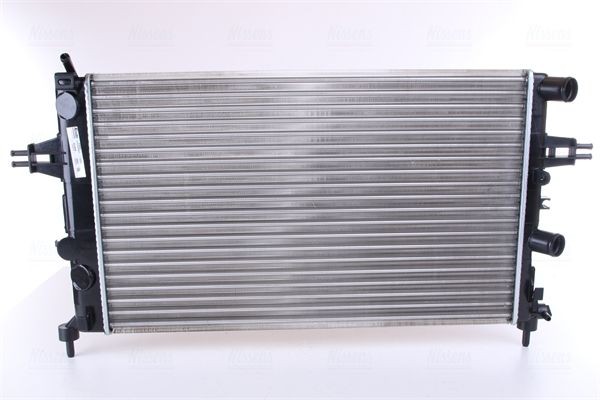 NISSENS Aluminium, 600 x 378 x 23 mm, with gaskets/seals, without expansion tank, without frame, Mechanically jointed cooling fins Radiator 63091 buy