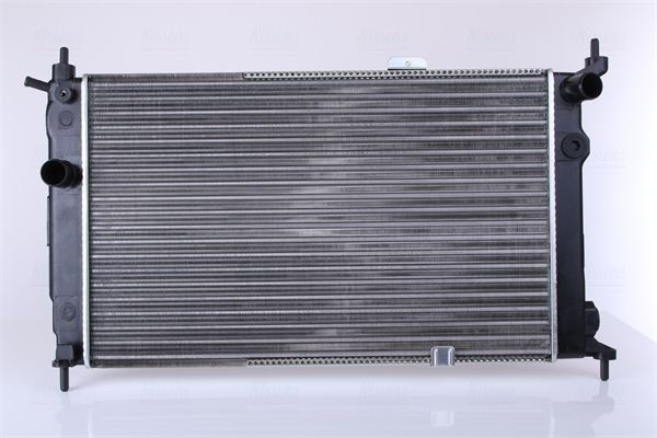 NISSENS 63252A Engine radiator Aluminium, 590 x 378 x 34 mm, without gasket/seal, without expansion tank, without frame, Mechanically jointed cooling fins