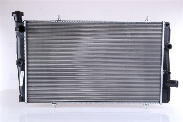 NISSENS 634811 Engine radiator Aluminium, 612 x 378 x 34 mm, with gaskets/seals, without expansion tank, without frame, Mechanically jointed cooling fins