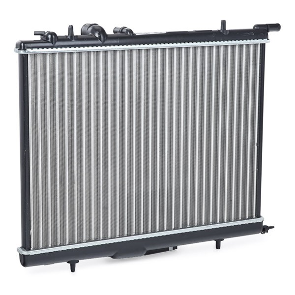 NISSENS 9654566680 Engine radiator Aluminium, 380 x 544 x 24 mm, Mechanically jointed cooling fins