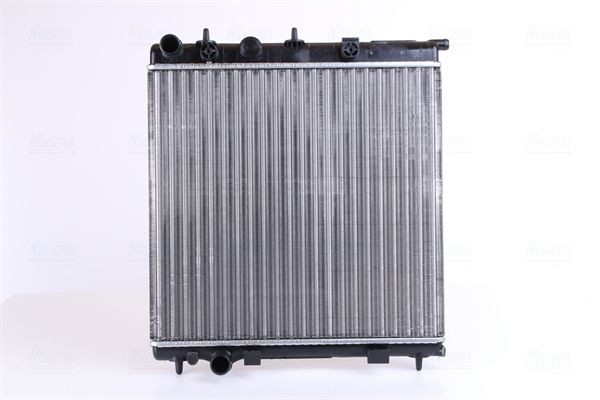 NISSENS Aluminium, 380 x 415 x 34 mm, without gasket/seal, without expansion tank, without frame, Mechanically jointed cooling fins Radiator 63505 buy