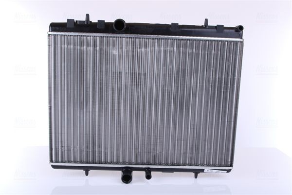 NISSENS 63689A Engine radiator Aluminium, 380 x 563 x 34 mm, without gasket/seal, without expansion tank, without frame, Mechanically jointed cooling fins