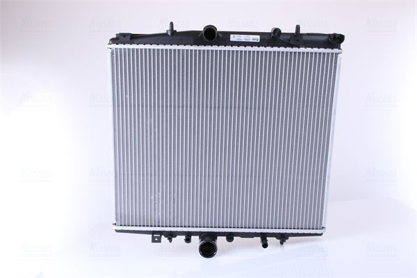 NISSENS 63695A Engine radiator Aluminium, 465 x 549 x 26 mm, Mechanically jointed cooling fins, Brazed cooling fins