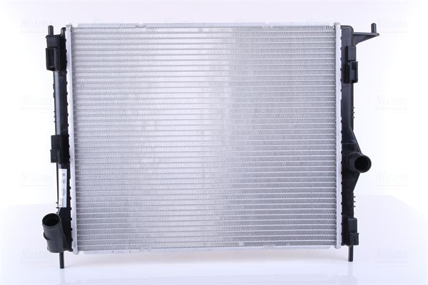 637609 NISSENS Radiators DACIA Aluminium, 477 x 406 x 16 mm, Mechanically jointed cooling fins, Brazed cooling fins