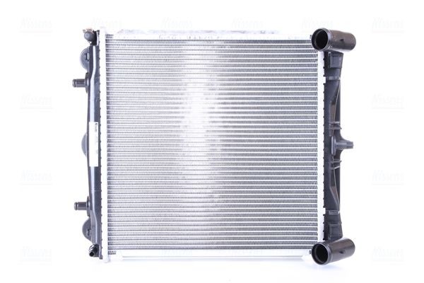 NISSENS 63776 Engine radiator Aluminium, 335 x 351 x 32 mm, with gaskets/seals, without expansion tank, without frame, Brazed cooling fins
