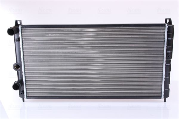 NISSENS 64065 Engine radiator Aluminium, 590 x 322 x 34 mm, with gaskets/seals, without expansion tank, without frame, Mechanically jointed cooling fins