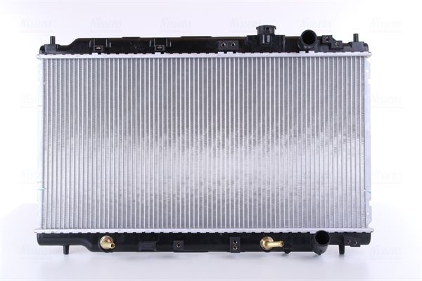 NISSENS 640941 Engine radiator Aluminium, 350 x 664 x 16 mm, without gasket/seal, without expansion tank, without frame, Brazed cooling fins