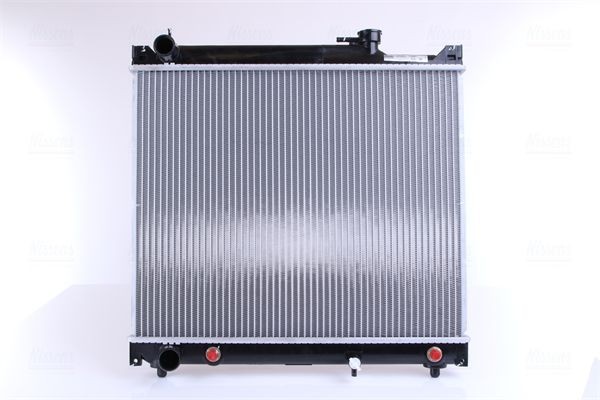 NISSENS 64159 Engine radiator Aluminium, 425 x 526 x 26 mm, without gasket/seal, without expansion tank, without frame, Brazed cooling fins