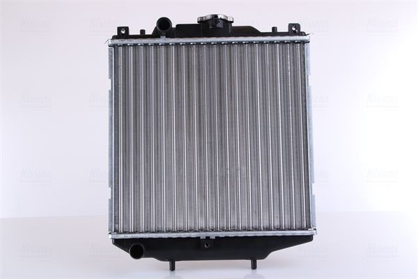 NISSENS 64174A Engine radiator Aluminium, 325 x 333 x 32 mm, Mechanically jointed cooling fins