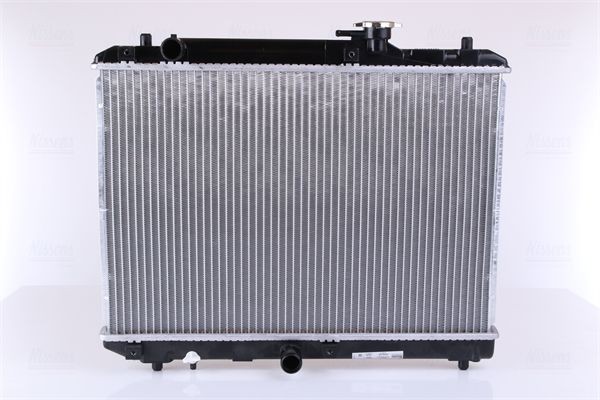 NISSENS 64177 Engine radiator Aluminium, 350 x 518 x 16 mm, Brazed cooling fins