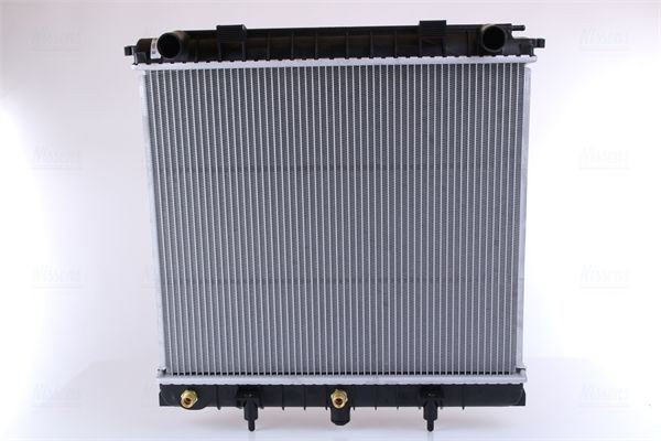 NISSENS 64309 Engine radiator Aluminium, 485 x 559 x 40 mm, Brazed cooling fins