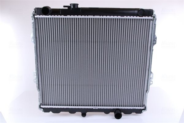NISSENS 64599A Engine radiator Aluminium, 450 x 529 x 32 mm, Brazed cooling fins