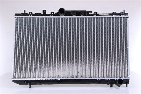 NISSENS 64643A Engine radiator Aluminium, 375 x 688 x 26 mm, with gaskets/seals, without expansion tank, without frame, Brazed cooling fins