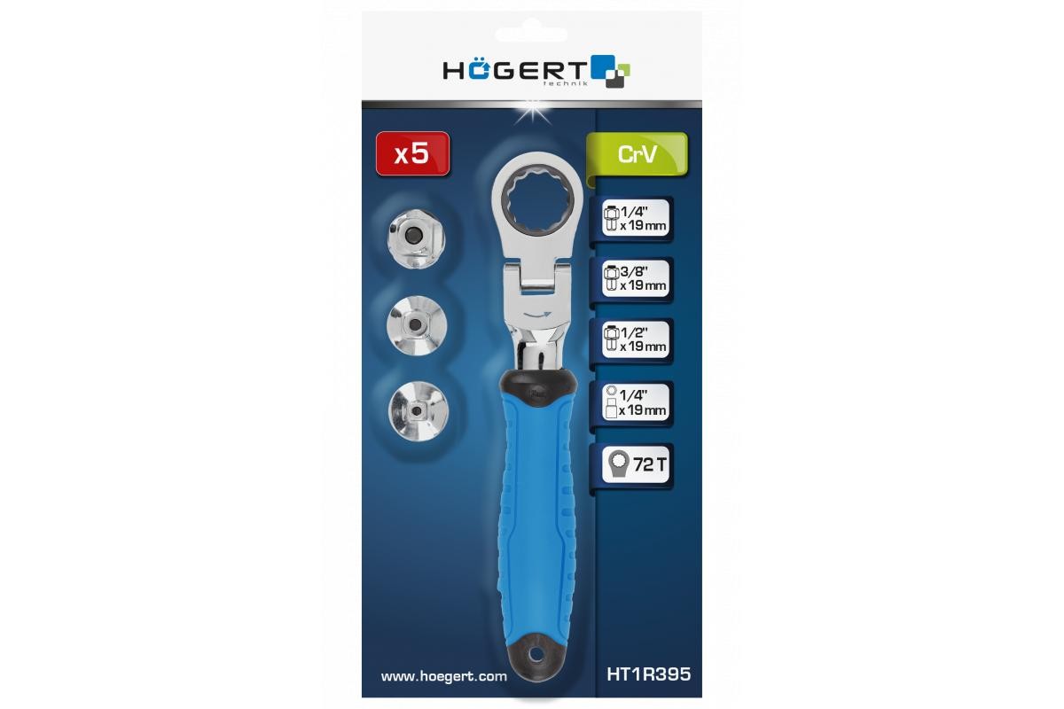 Ratchet wrenches Hogert Technik HT1R395