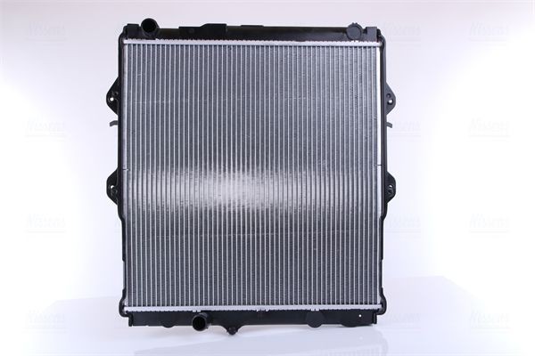 64698 NISSENS Radiators TOYOTA Aluminium, 550 x 529 x 36 mm, Brazed cooling fins