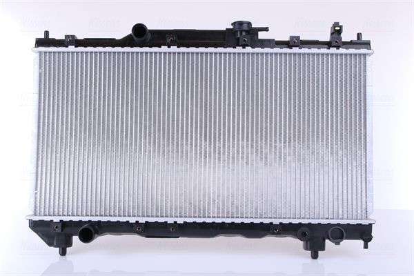 NISSENS 64781A Engine radiator Aluminium, 325 x 655 x 16 mm, without gasket/seal, without expansion tank, without frame, Brazed cooling fins