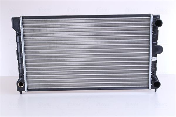 NISSENS 651741 Engine radiator Aluminium, 525 x 322 x 23 mm, with oil cooler, with gaskets/seals, without expansion tank, without frame, Mechanically jointed cooling fins