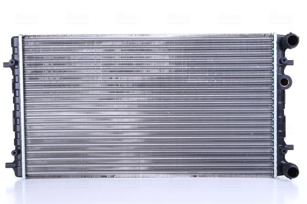 NISSENS 65228 Engine radiator Aluminium, 650 x 378 x 34 mm, without gasket/seal, without expansion tank, without frame, Mechanically jointed cooling fins